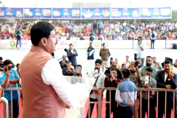 खेल हमारी संस्कृति का प्रमुख पक्ष, हमने बनाया है खेलों को शिक्षा पाठ्यक्रम का हिस्सा :  CM Dr. Mohan Yadav