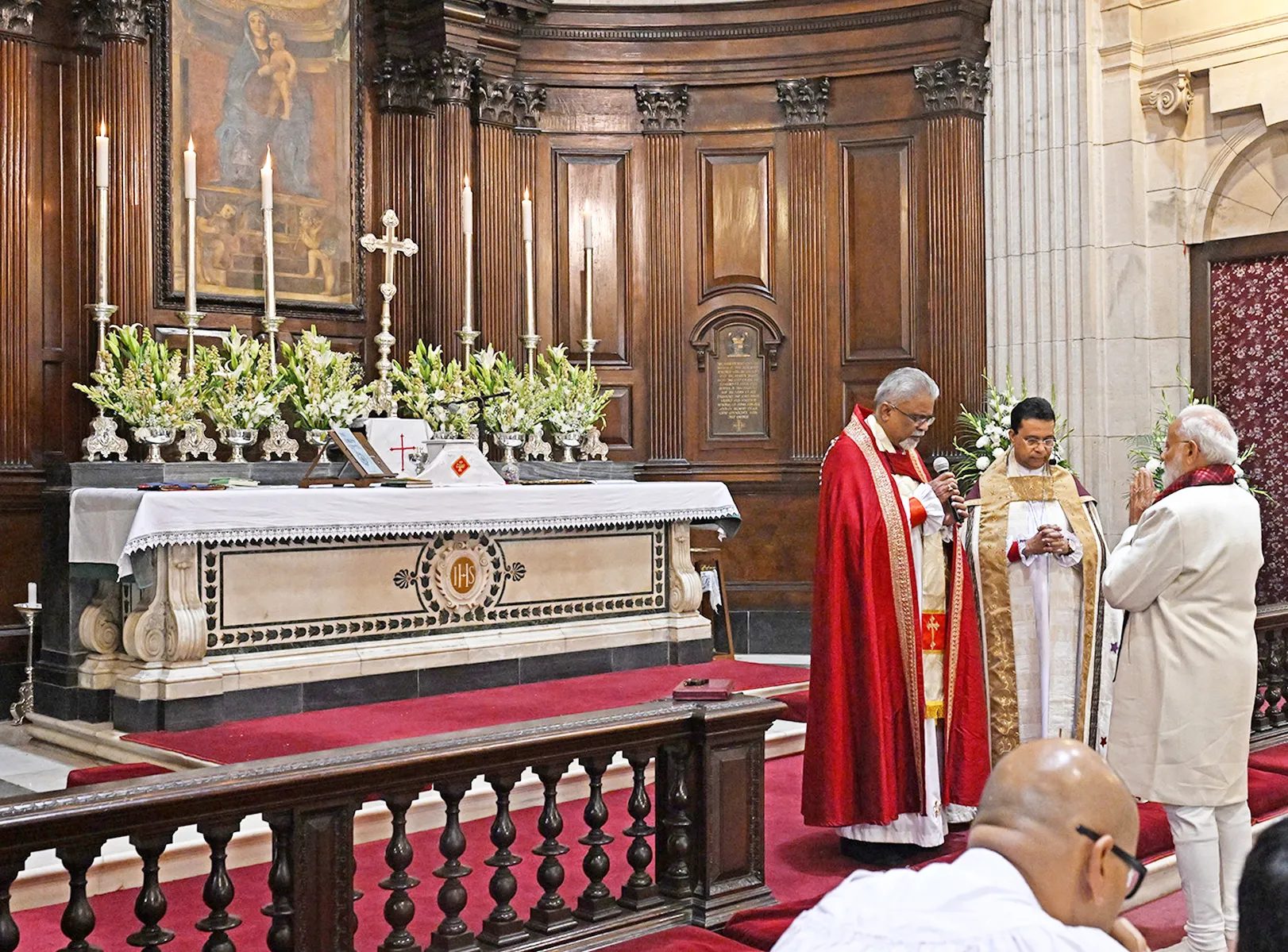 क्रिसमस पर दिल्ली स्थित कैथेड्रल चर्च पहुंचे PM Modi, विशेष प्रार्थना सभा में हुए शामिल