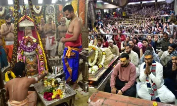 इंदौर वनडे से पहले Virat Kohli–कुलदीप ने किए महाकाल के दर्शन