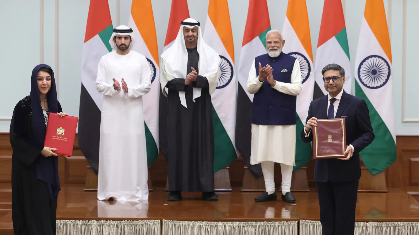 India-UAE व्यापार 2032 तक 200 अरब डॉलर करने का लक्ष्य