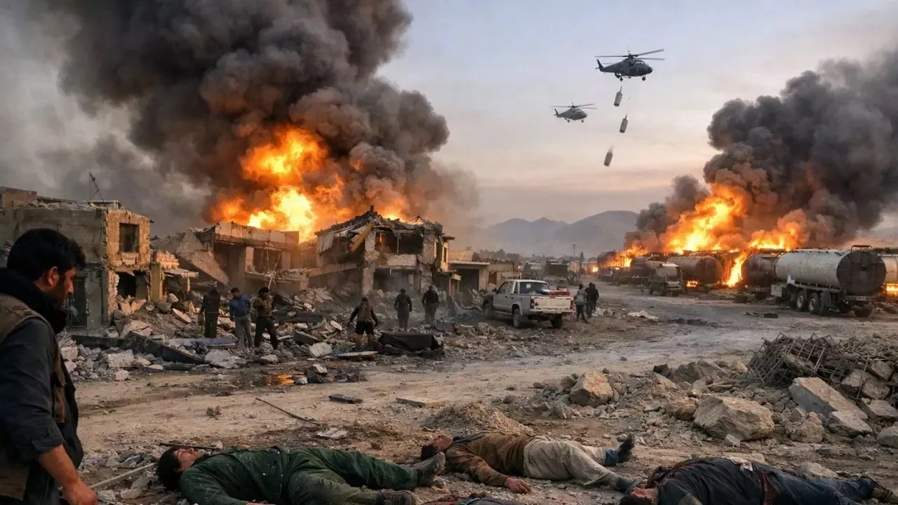 कंधार में  Pakistan ने की एयरस्ट्राइक, फ्यूल डिपो और रिहाइशी इलाकों में मचा दी तबाही