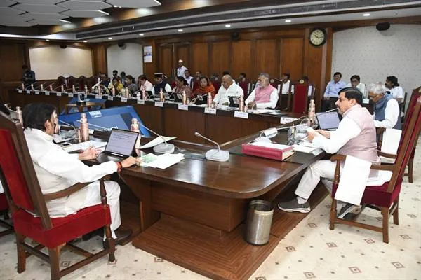 CM Dr. Mohan Yadav की अध्यक्षता में मंत्रि-परिषद की बैठक में लिए गए निर्णय