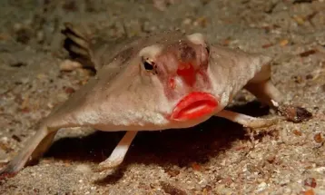 अनोखी मछली 'lipstick fish' के वीडियो हो रहे तेजी से वायरल