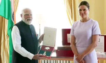 PM Modi  को ‘रॉयल ऑर्डर ऑफ द पोलर स्टार, डिग्री कमांडर ग्रैंड क्रॉस’ से नवाजा