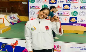 जबलपुर की Tanya Jatav ने ऑल इंडिया इंटर यूनिवर्सिटी वुशु चैंपियनशिप 2025-26 में जियांशु एवं कियांशु स्पर्धा में 2 कांस्य पदक प्राप्त किये