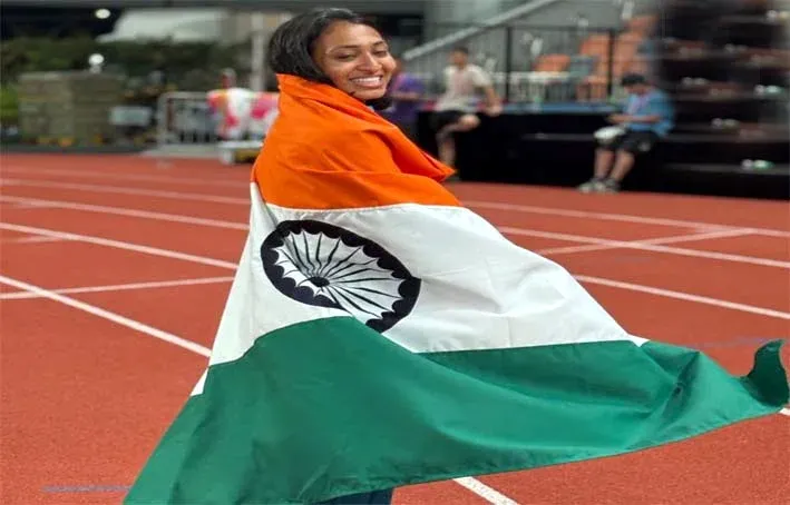 चोरवाड़ की बेटी Kajal Vaja ने एशियाई मंच पर लहराया तिरंगा, भारत को दिलाया रजत पदक