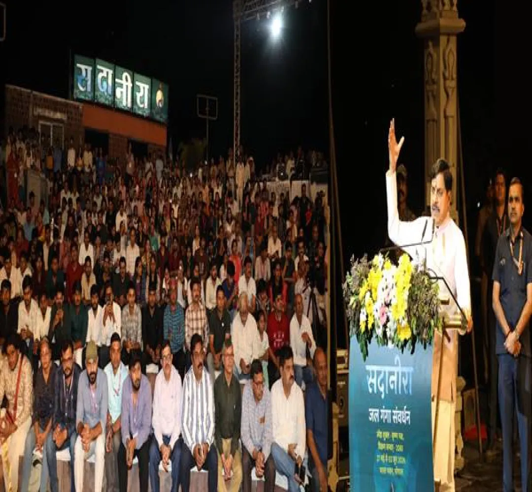 जल संरक्षण में मध्यप्रदेश के अग्रणी होने का श्रेय प्रधानमंत्री श्री मोदी के दर्शन और मार्गदर्शन को है : CM Dr. Yadav