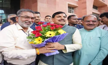CM Dr. Yadav का पदोन्नत अधिकारी-कर्मचारियों ने माना आभार