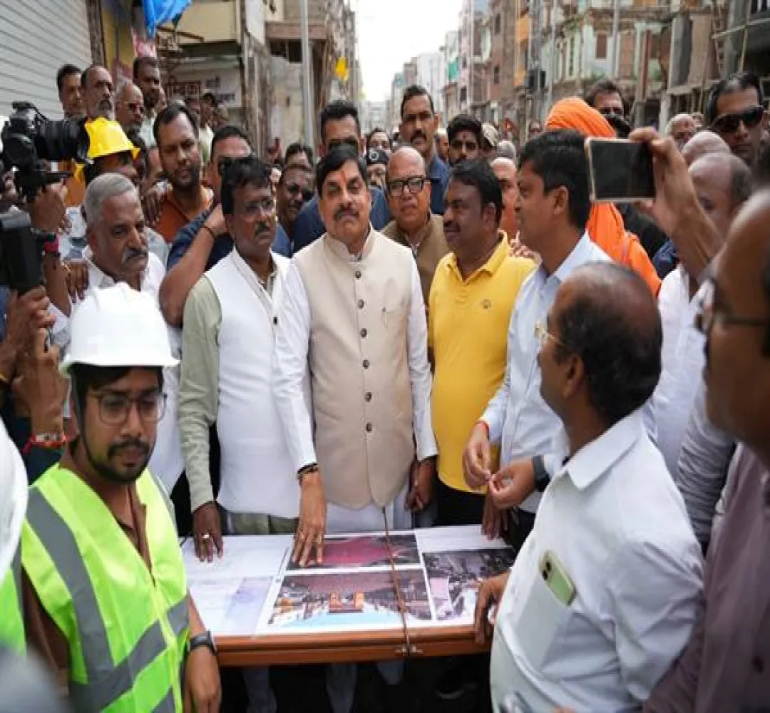 CM Dr. Yadav ने उज्जैन में निर्माण कार्यों का निरीक्षण किया