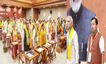 Nitin Navin की नई भाजपा टीम के साथ हुई पहली बैठक, आगामी विधानसभा चुनावों की रणनीति पर किया गया मंथन