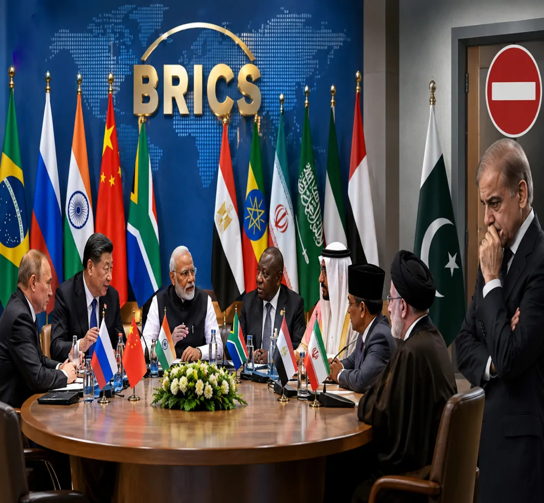 Pakistan को ब्रिक्स में नहीं मिली एंट्री, क्या भारत के वीटो से बिगड़ा खेल?