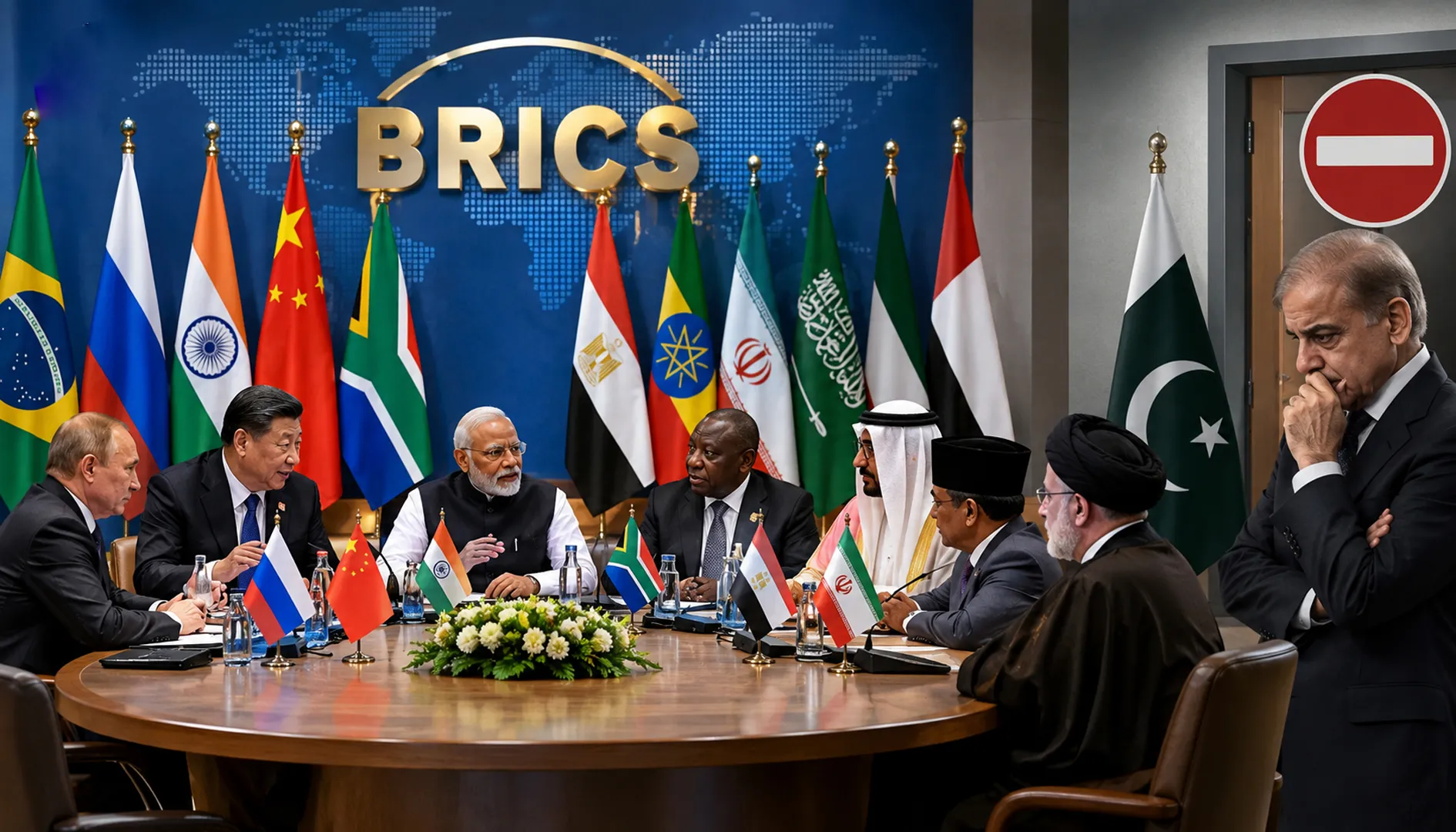 Pakistan को ब्रिक्स में नहीं मिली एंट्री, क्या भारत के वीटो से बिगड़ा खेल?