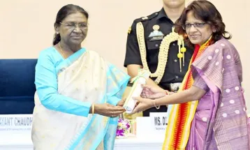 President मुर्मु ने शिक्षक दिवस पर मध्यप्रदेश के 6 शिक्षकों को किया सम्मानित
