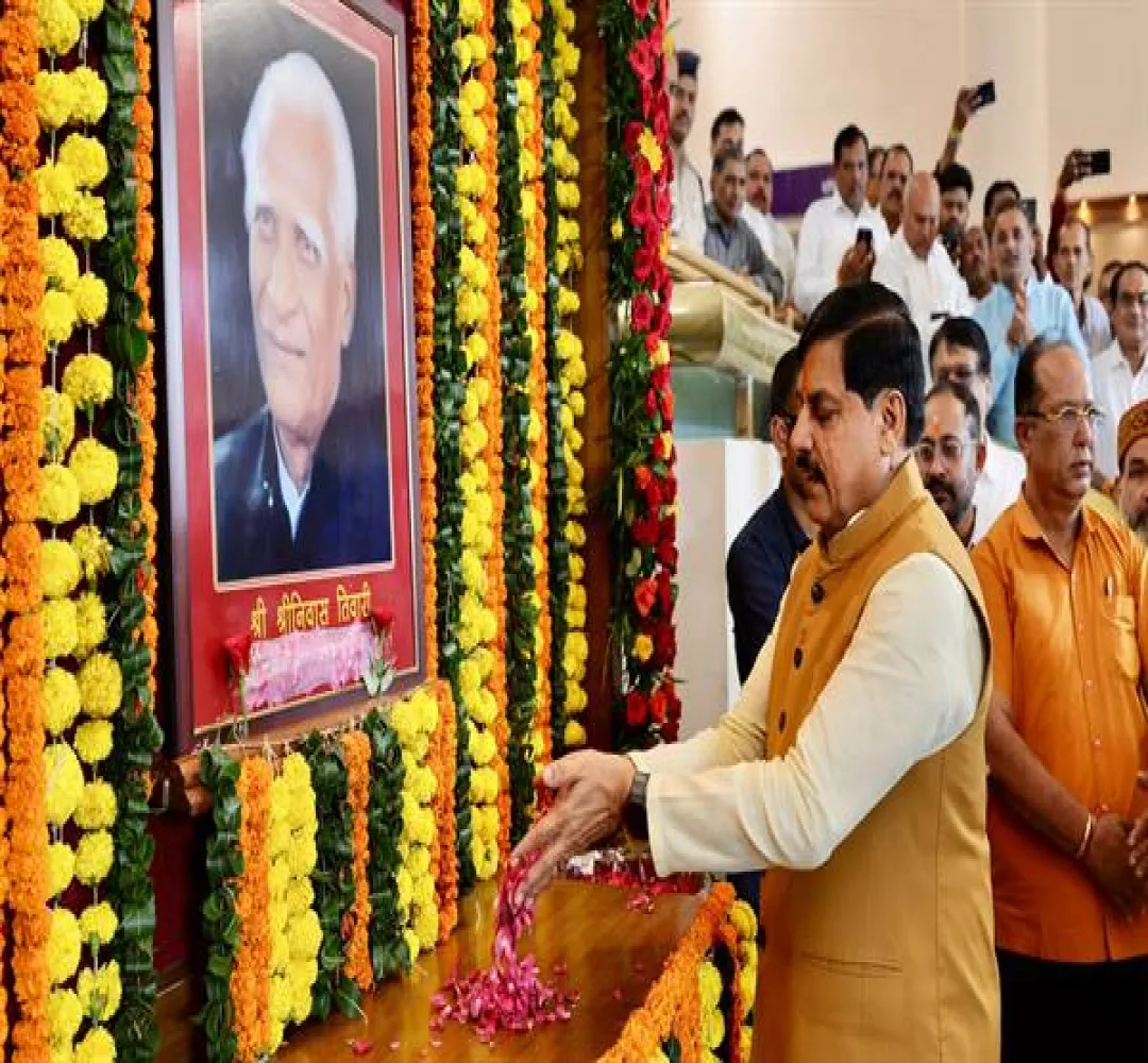 स्व. श्रीनिवास तिवारी के विधानसभा संचालन संबंधी अनेक प्रसंग आज भी प्रेरणादायी है : CM Dr. Yadav