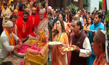 Ganesh Utsav में सितारों का जमावड़ा