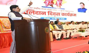 राजा शंकर शाह-रघुनाथ शाह ने सनातन संस्कृति और राष्ट्र की रक्षा के लिए अपने प्राणों का उत्सर्ग किया : CM Dr. Yadav