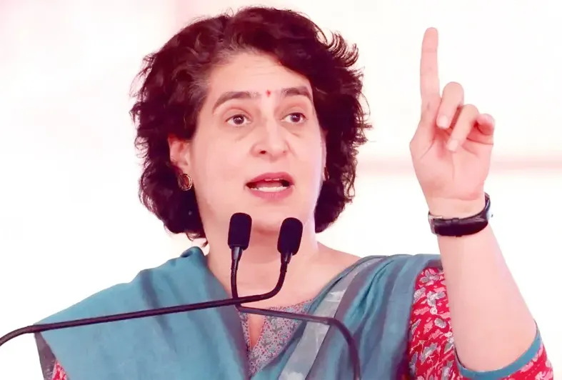 नाबालिग से दुष्कर्म : Priyanka बोलीं- जिम्मेदारी लेने से बच रही सरकार
