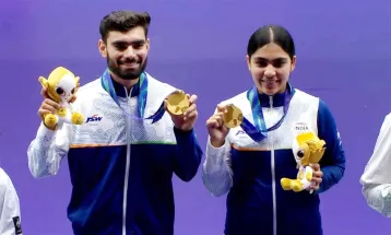 एशियाई खेलों की निशानेबाजी स्पर्धा में Suruchi and Kamaljeet ने दिलाया भारत को दूसरा स्वर्ण