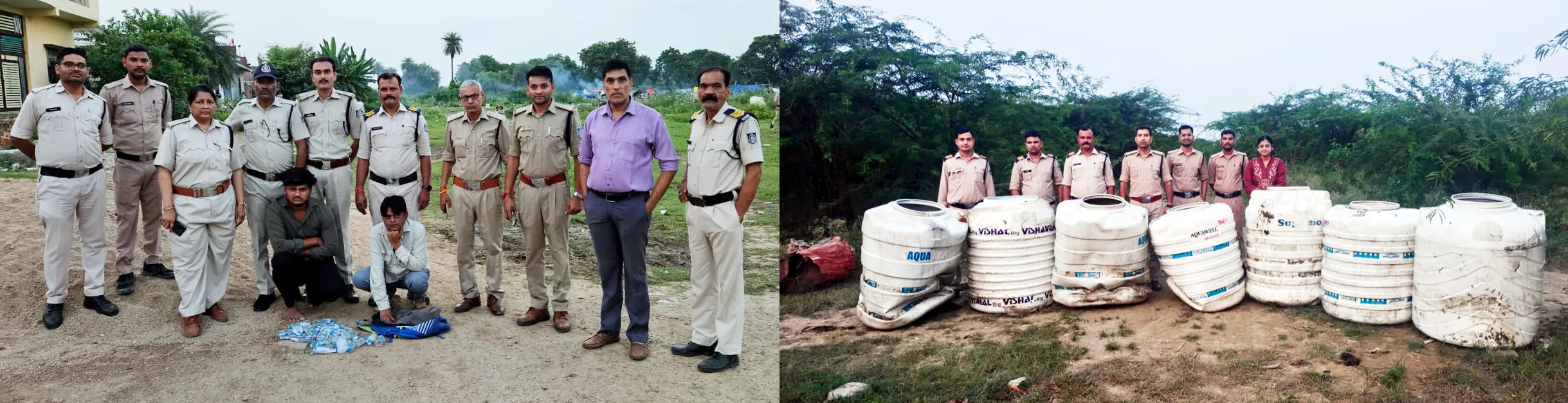 अवैध शराब के खिलाफ Excise Department की कार्रवाई, 5 प्रकरण दर्ज